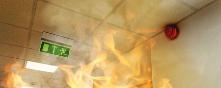 Diffusion de message pour évacuation en cas d'incendie