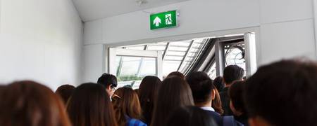 Diffusion de messages sonores pour évacuation des occupants